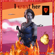 Jill Valentine Resident Evil GIF - Jill Valentine Resident Evil Lesbian GIFs