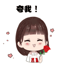 yangzi smile blush flower for you rose