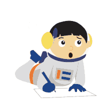 astronaut draw