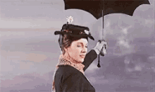 Mary Poppins Look Back GIF - Mary Poppins Look Back Smile GIFs