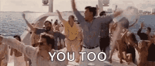 Wolf Of Wall Street Party GIF - Wolf Of Wall Street Party Boat GIFs