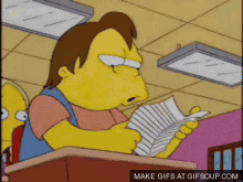 Nelson Simpsons GIF - Nelson Simpsons Eyebrows GIFs