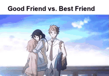 Good Friend Versus Best Friend GIF
