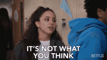 Its Not What You Think Kiana Madeira GIF - Its Not What You Think Kiana Madeira Moe Truax GIFs