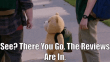Ted Tv Show See There You Go The Reviews Are In GIF