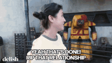 Yeah Thats Done Rip That Relationship GIF - Yeah Thats Done Rip That Relationship Break Up GIFs