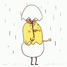 下雨 淋雨 GIF - 下雨 淋雨 雨伞 GIFs