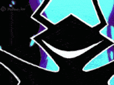 a drawing of a person with the name hallow_ice on the bottom right