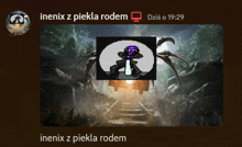 a screenshot of a video game with the name inenix z piekla rodem at the top