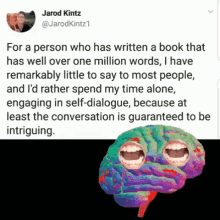 a person has written a book that has well over one million words ..