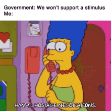 Government We Wont Support A Stimulus GIF - Government We Wont Support A Stimulus Hmm Hostage Negotiations GIFs