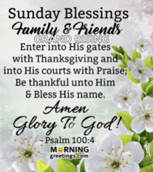 Blessings Sunday Blessings GIF
