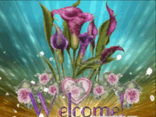 Welcome Flowers GIF