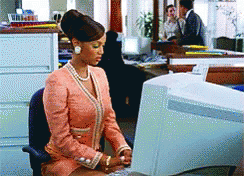 Tyra Typing GIF - Tyra Typing Computer - Discover & Share GIFs