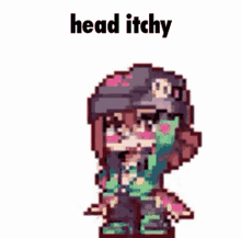 Head Itchy The Legend Of Dark Witch GIF - Head Itchy The Legend Of Dark Witch Rio GIFs