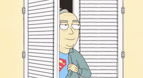Built in closet  Rick-and-morty-superman