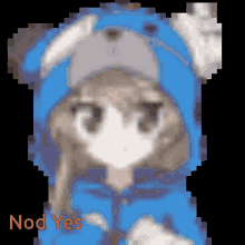 Nod Nodyes GIF - Nod Nodyes Anime GIFs