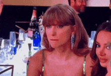 Taylor Swift Reaction GIF - Taylor Swift Reaction Wine GIFs
