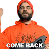 Come Back Andrew Baena Sticker - Come Back Andrew Baena Return Stickers