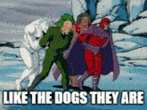 Like The Dogs They Are X-men GIF - Like The Dogs They Are X-men Amphibian GIFs