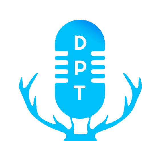 Dpt Dpt Logo Sticker - Dpt Dpt Logo Deerpodcast Stickers