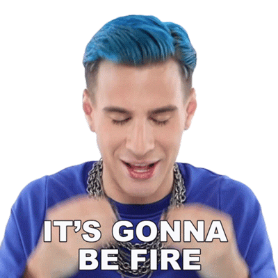 Its Gonna Be Fire Brad Mondo Sticker - Its Gonna Be Fire Brad Mondo Its Going To Be Fire Stickers