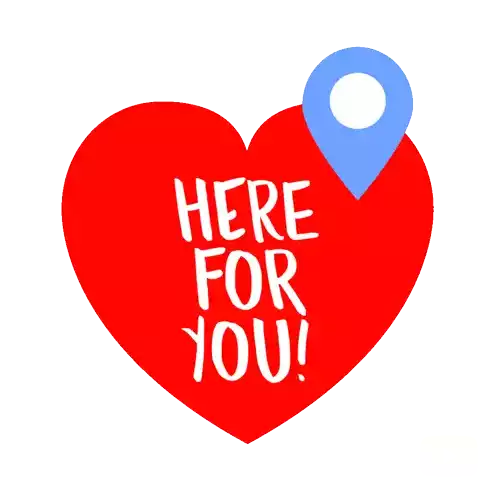 Im Here Here For You Sticker - Im Here Here For You Support Stickers