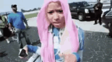 Nicki Onika GIF - Nicki Onika Pink Wig GIFs