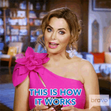 This Is How It Works Dandra Simmons GIF - This Is How It Works Dandra Simmons Real Housewives Of Dallas GIFs