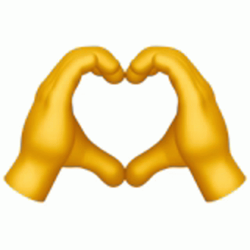 Heart Hands Emoji Sticker – Heart Hands Emoji – odkrywaj i udostępniaj ...