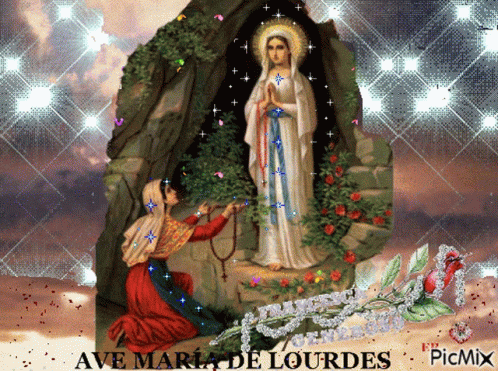 Virgen De Lourdes Glitter GIF - Virgen De Lourdes Glitter Sparkle -  Discover & Share GIFs
