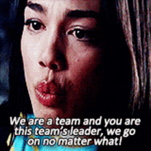 Power Rangers Madison Rocca GIF - Power Rangers Madison Rocca We Are A Team GIFs