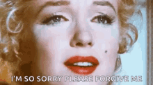 Marilyn Sorry GIF - Marilyn Sorry Cry GIFs