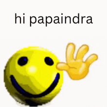 Papaindra Hi GIF - Papaindra Hi Meme GIFs