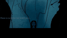 a cartoon of a woman with the words there is no price we won 't pay