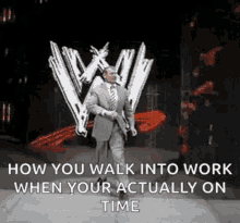 How You Walk Into Work GIF - How You Walk Into Work When Your Actually On Time GIFs