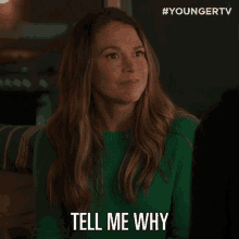 Tell Me Why Liza Miller GIF - Tell Me Why Liza Miller Younger GIFs