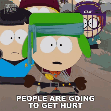 People Are Going To Get Hurt Kyle Broflovski GIF - People Are Going To Get Hurt Kyle Broflovski South Park GIFs