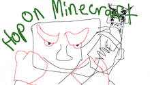 Hop On Minecraft GIF - Hop On Minecraft Minecraft Memes GIFs