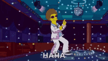 Disco Simpsons GIF - Disco Simpsons Dancing GIFs