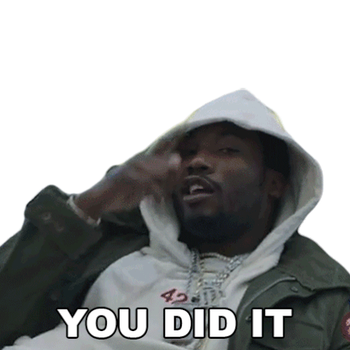 You Did It Meek Mill Sticker - You Did It Meek Mill 1942flows Song Stickers