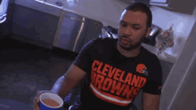 Scooter Magruder Drinking GIF - Scooter Magruder Drinking Sips Drink GIFs