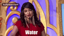 Water.Gif GIF - Water Manchu Lakshmi English Teacher GIFs