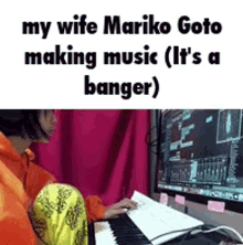 mariko goto midori gotou wife