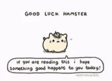 Happy Monsters Hamster GIF - Happy Monsters Hamster Luck GIFs