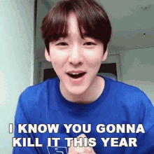 I Know You Gonna Kill It This Year Kevin Woo GIF - I Know You Gonna Kill It This Year Kevin Woo Cameo GIFs