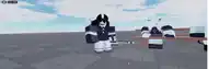 a person in a video game is standing next to another person in a video game .