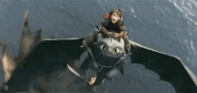 Toothless Flying Dragons GIF