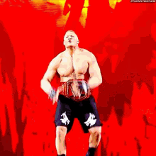 Brock Lesnar Entrance GIF - Brock Lesnar Entrance Universal Champion GIFs