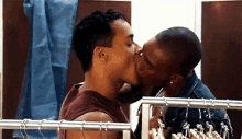 noahs arc kiss kissing gay kiss nate adams